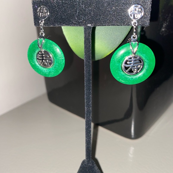 Genuine Jade and silver - Picture 2 of 2